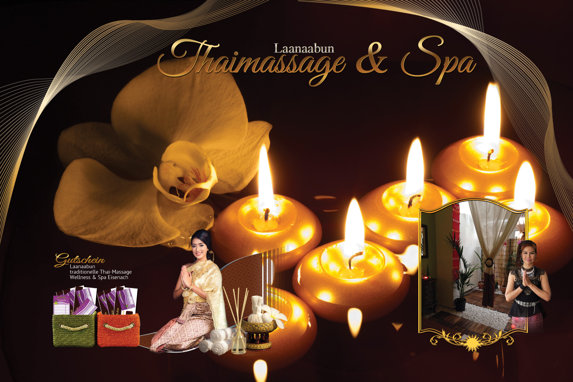 Herzlich willkommen bei Laanaabun Traditionelle Thai-Massage Wellness & Spa in Eisenach